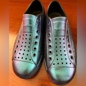 Native Shoes Jefferson Iridescent Women's Size 10